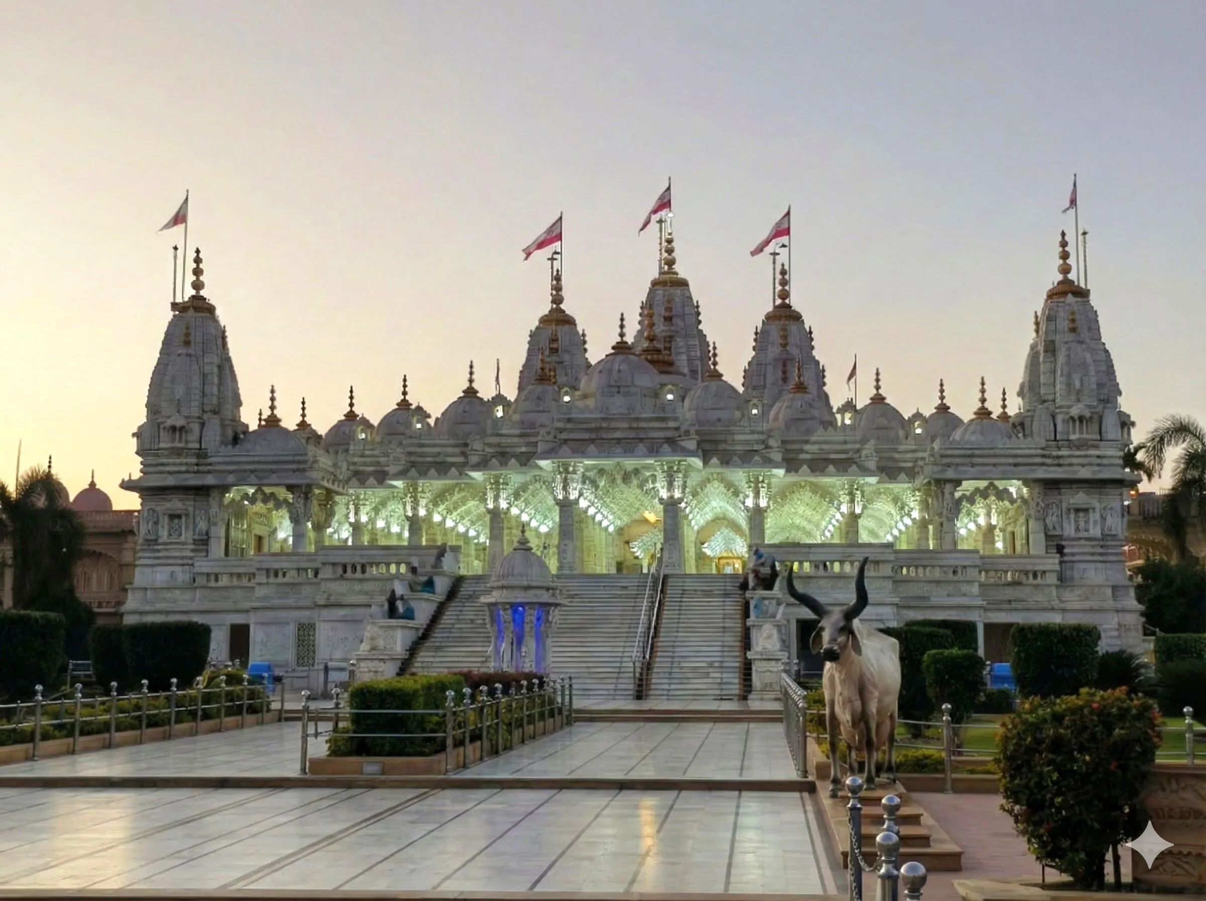 Bhuj city, capital of Kutch district in Gujarat India