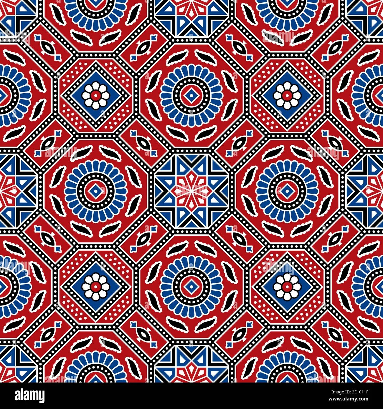 Ajrakh fabric being washed in the river to reveal its pattern in Kutch