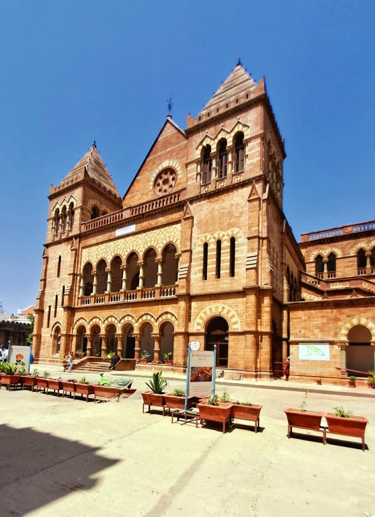 Bhuj cityscape in Kutch Gujarat